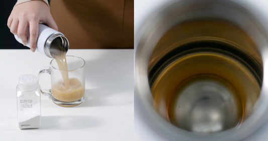 保溫瓶只用清水沖?小心把細菌喝下肚!裡面暗藏的髒污超乎你想像,教你「清洗5步驟」簡易又安心❤️