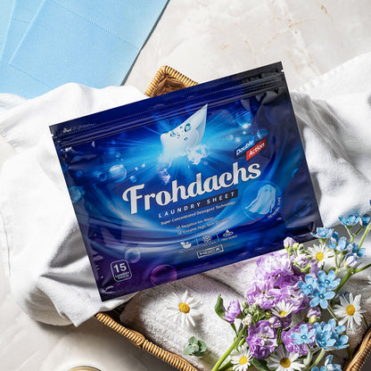 雙效濃縮潔淨洗衣片 Frohdachs D.A.Laundry