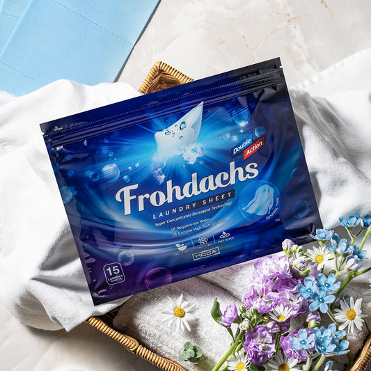 雙效濃縮潔淨洗衣片 Frohdachs D.A.Laundry