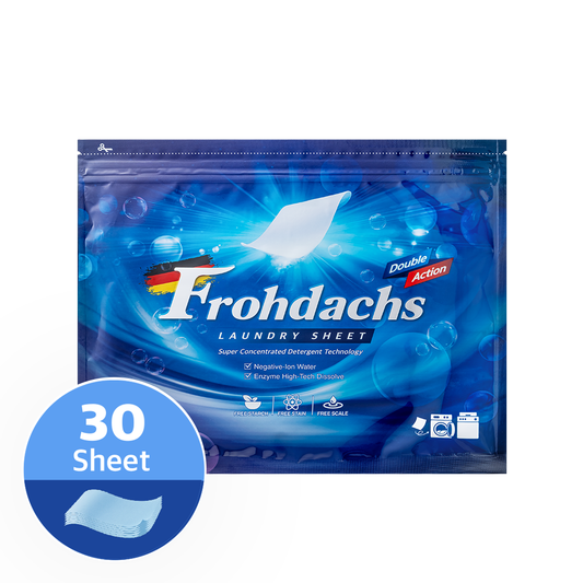 雙效濃縮潔淨洗衣片 Frohdachs D.A.Laundry